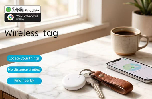 Best Wireless Tracker Tag 2026: Works with Apple Find My & Android Find Hub — No Distance Limit