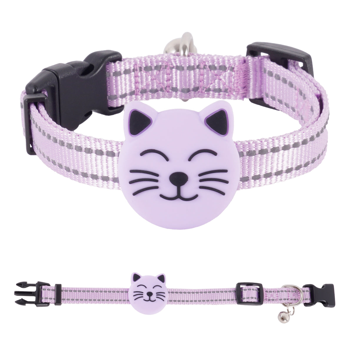 Joylink Pet Tracker tag close-up - works with Apple Find My and Google Find Hub (view 6)