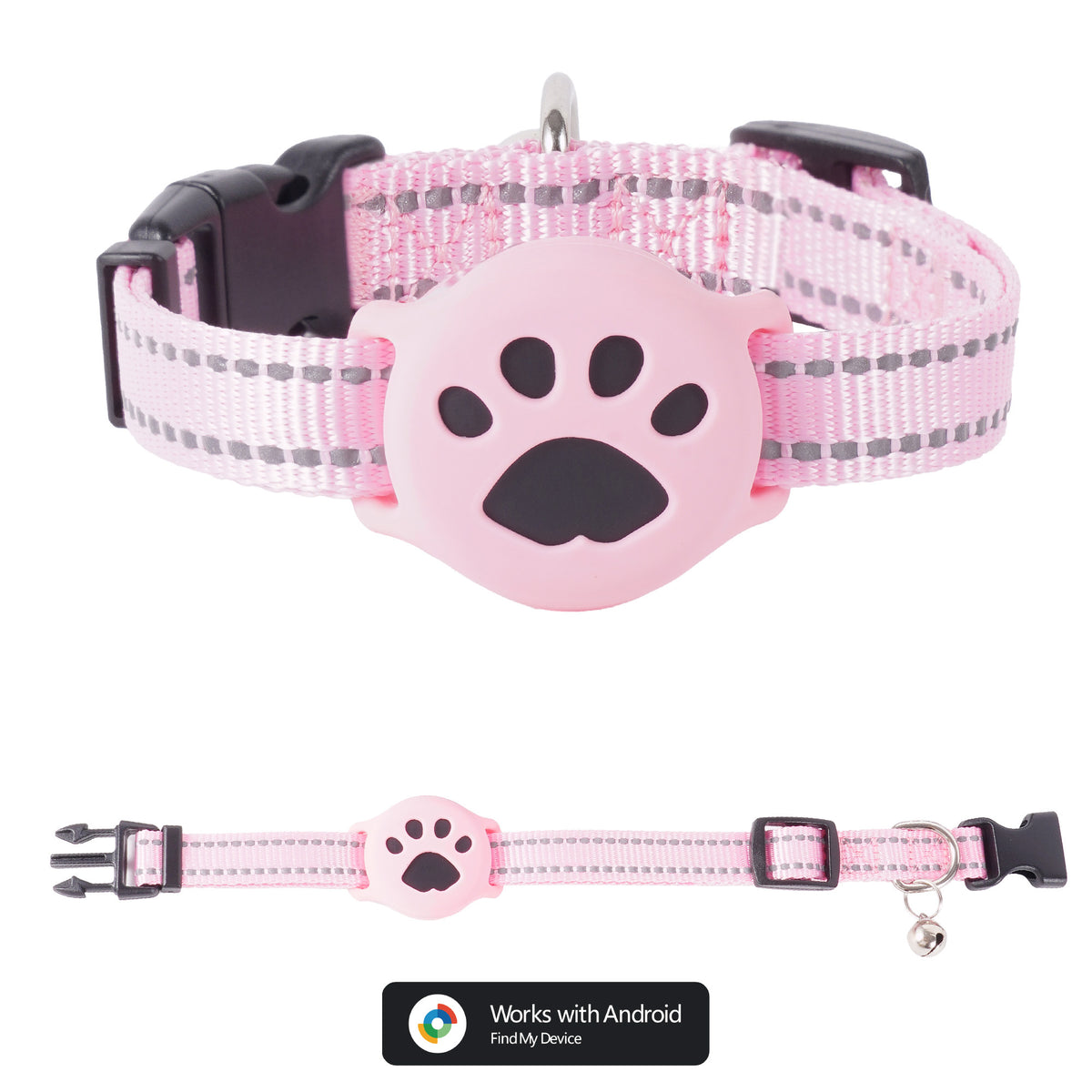 Joylink Pet Tracker box contents - tracker tags and collars included (view 5)