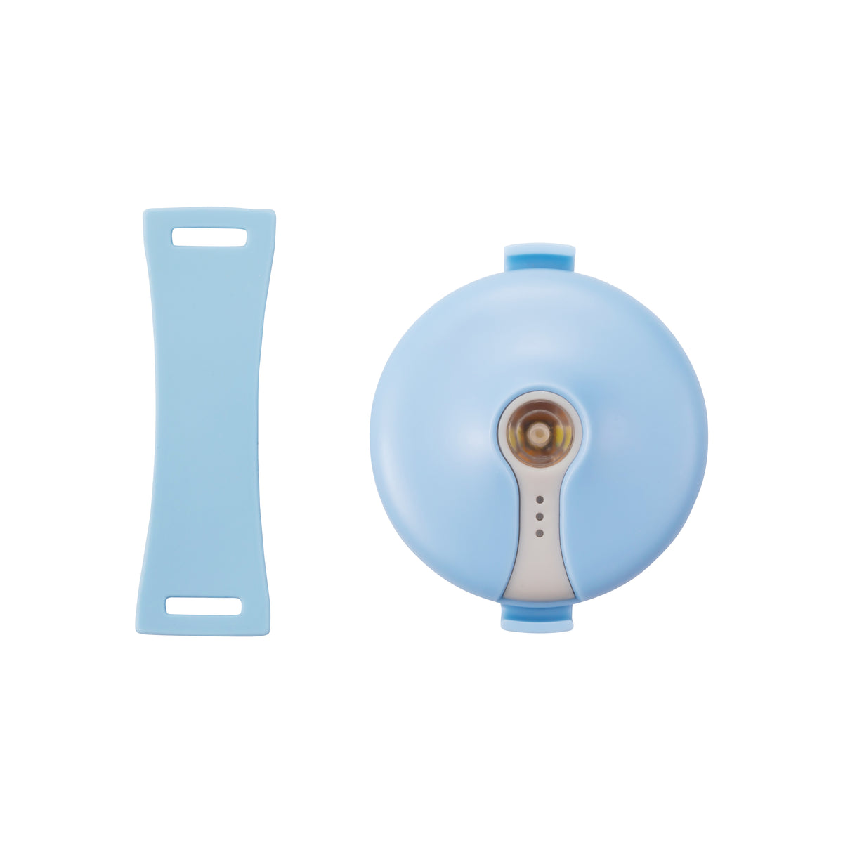 Sky Blue Joylink C5L pet tracker hero shot on a clean white background, built for months of tracking on one charge